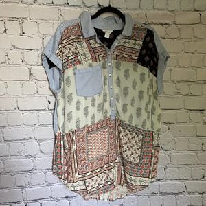 SOLD - Patchwork Tank